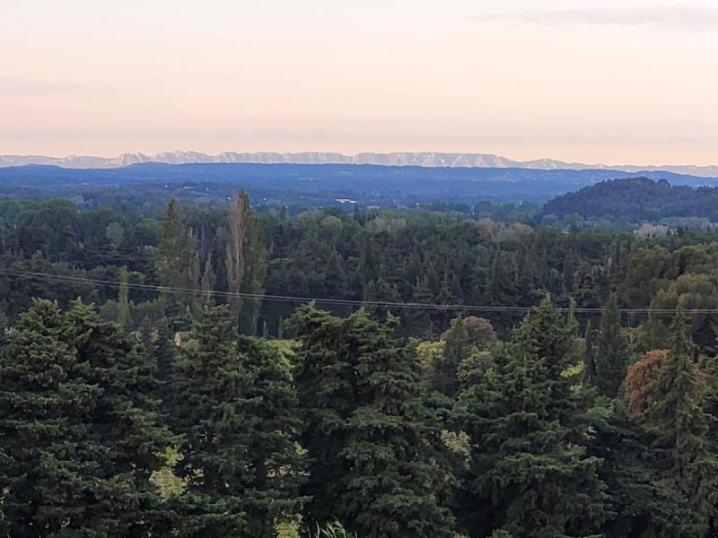 vue sur les alpilles